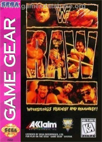 Cover WWF Raw for Game Gear
